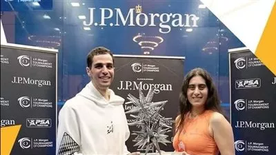 وزير الرياضة يهنئ أبطال مصر للإسكواش بالفوز ببطولة جي بي مورجان