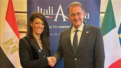  «المشاط» تبحث مع نائب وزير الخارجية الإيطالي برامج التعاون الثنائي ومبادلة الديون