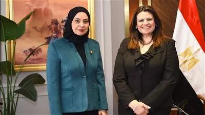 وزيرة الهجرة تبحث تعزيز التعاون المشترك بين مصر والبحرين 