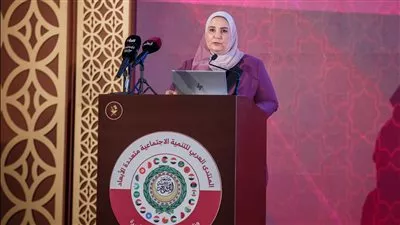 وزيرة التضامن تشارك في افتتاح «المنتدى العربي للتنمية الاجتماعية متعددة الأبعاد» بالدوحة 