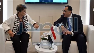 رئيس الوزراء يلتقي مدير عام صندوق النقد الدولي في «القمة العالمية للحكومات» بدبي