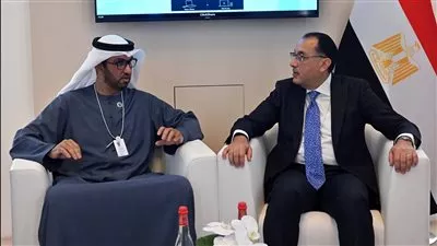 «مدبولي» يبحث مع وزير الصناعة والتكنولوجيا المتقدمة الإماراتي تعزيز التعاون المشترك