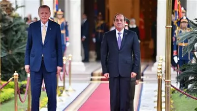 السيسي: أتطلع لتلبية دعوة الرئيس أردوغان لزيارة تركيا أبريل المقبل