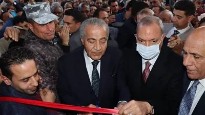 وزير التموين يفتتح معرض «أهلا رمضان» بشبرا الخيمة