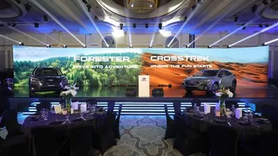 أبو غالي موتورز تطرح سيارات سوبارو «فورستر» و«كروس تريك»