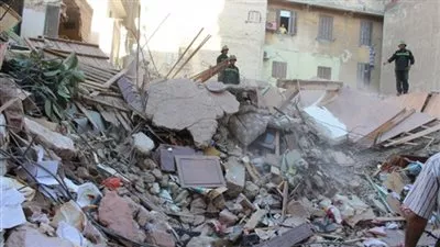 الصحة: مصرع وإصابة 3 في انهيار عقار العباسية