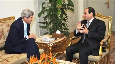  مصادر: أنباء عن لقاء رباعي يضم السيسي وكيري وعباس وعبدالله الثاني