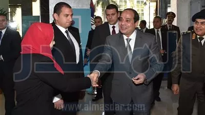 السيسي يمزح: 