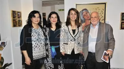بالصور.. افتتاح معرض نعمت الديواني بحضور وزيري الثقافة و