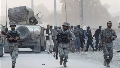 بالفيديو .. مقتل نحو 20 من رجال الشرطة في هجوم مسلح جنوبي أفغانستان