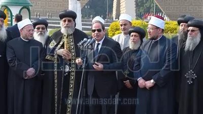 السيسي يعلن هوية منفذي تفجير الكنيسة البطرسية 
