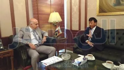 وزير السياحة يبحث سبل تعزيز حركة السياحة الوافدة من اليابان