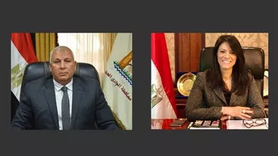 وزيرة التعاون الدولى تبحث دعم المشروعات التنموية بمحافظة الوادى الجديد