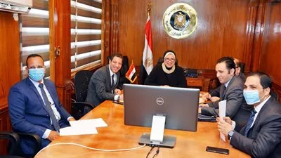 وزيرة التجارة تبحث مع سفير ألمانيا مستقبل التعاون الاقتصادى المشترك