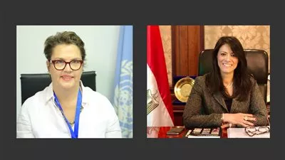 وزيرة التعاون الدولى تبحث تنفيذ الإطار الاستراتيجى للشراكة مع الأمم المتحدة