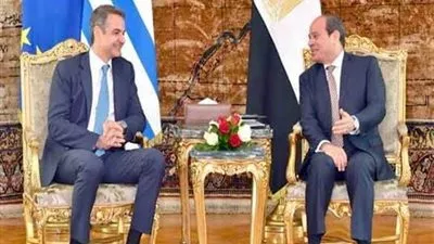 السيسى يبحث هاتفياً مع رئيس وزراء اليونان تطورات القضية الليبية