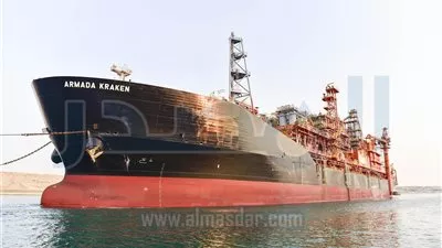 أكبر سفينة تكرير بترول تعبر قناة السويس برسوم 4,547 ميلون دولار (صور)