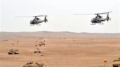 ''خالد بن الوليد 2016''.. تدريب عسكري مشترك بين مصر والبحرين