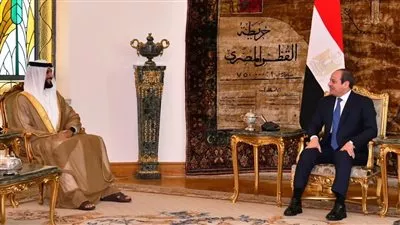 الرئيس السيسي يؤكد مواصلة العمل المشترك لتفعيل العلاقات التاريخية بين مصر والبحرين