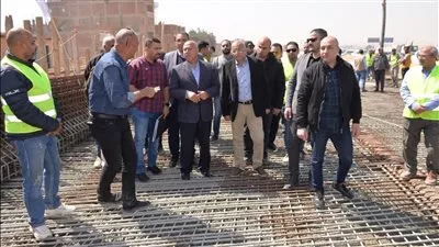 وزير النقل يتفقد مواقع العمل بالمرحلة الثانية من مشروع تطوير الطريق الدائري