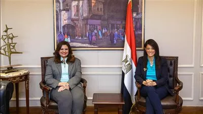 وزيرتا التعاون الدولي والهجرة تبحثان تعظيم الاستفادة من الشراكات الدولية القائمة