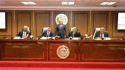 بروتوكول تعاون بين «العدل» والبنك المركزي و«الاتصالات» لميكنة خدمات الشهر العقاري