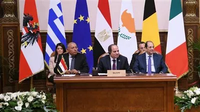 الرئيس السيسي: ترفيع العلاقات بين مصر والاتحاد الأوروبي يهدف لتحقيق المصلحة المُشتركة