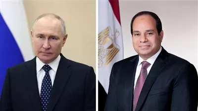 الرئيس السيسي يهنئ نظيره الروسي بإعادة انتخابه لفترة رئاسية جديدة 