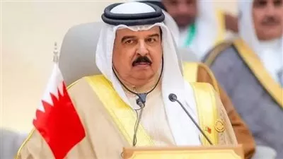 ملك البحرين: مصر مهد الأمن والأمان وموطن الاستقرار وستظل السند والعون للجميع