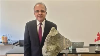 مصر تستعيد من سويسرا جزء مقتطع من تمثال للملك رمسيس الثاني 