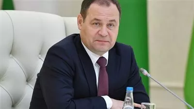 رئيس وزراء بيلاروسيا: مصر تلعب دوراً محورياً في الشرق الأوسط والمنطقة العربية