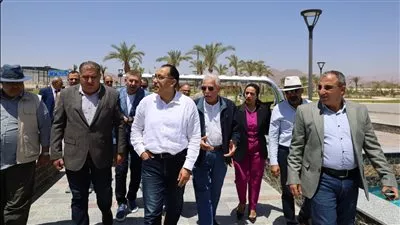 رئيس الوزراء يتفقد عددًا من المشروعات التنموية والخدمية بمدينة شرم الشيخ
