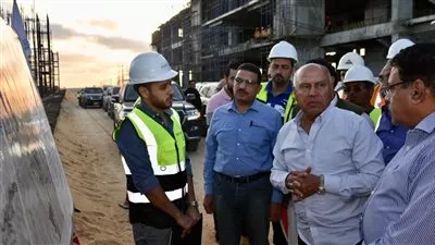 وزير النقل يتابع معدلات تنفيذ الخط الأول بشبكة القطار الكهربائي السريع 