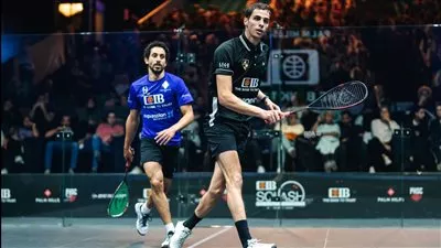 تأهل 3 لاعبين مصريين لنصف نهائي  بطولة «CIB» العالمية للإسكواش