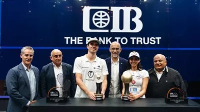 تتويج نوران جوهر ودييجو الياس بلقب بطولة «CIB» العالم للإسكواش