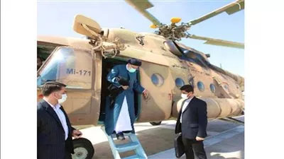 تعرض طائرة مروحية تقل الرئيس الإيراني لحادث