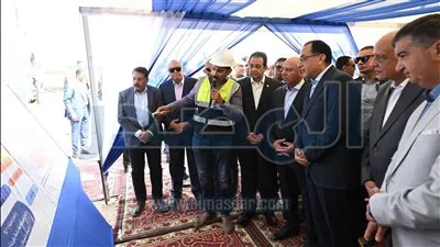 رئيس الوزراء يتفقد أعمال تنفيذ المرحلة الأولى من الخط الرابع لمترو الأنفاق