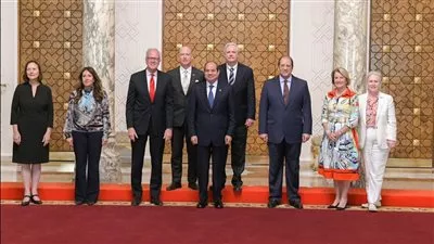 الرئيس السيسي يستقبل وفداً من أعضاء الكونجرس الأمريكي