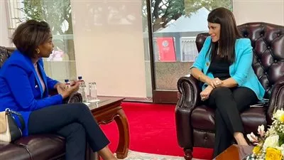 وزيرة التعاون الدولي تناقش مع برنامج الأغذية العالمي دعم صغار المزارعين