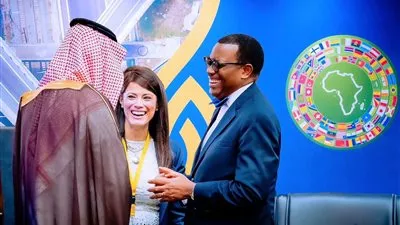 «المشاط» تعقد لقاءات مكثفة مع رئيس بنك التنمية الأفريقي وممثلي المؤسسات الدولية