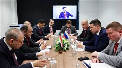 مصر وروسيا تبحثان سبل تعزيز التعاون في مجالات التجارة والصناعة والاستثمار