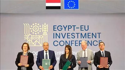 وزيرة التعاون الدولي توقع اتفاقيات 6 منح تنموية أوروبية