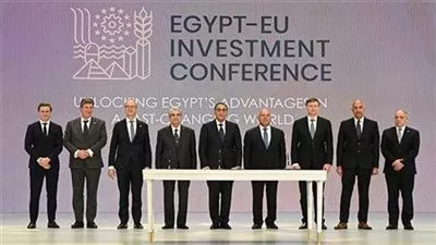 الحكومة والقطاع الخاص يوقعان 5 مذكرات تفاهم مع الجانب الأوروبى