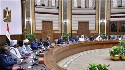 الرئيس السيسي: مصر ستواصل جهودها لوقف الحرب بين مختلف الأطراف السودانية