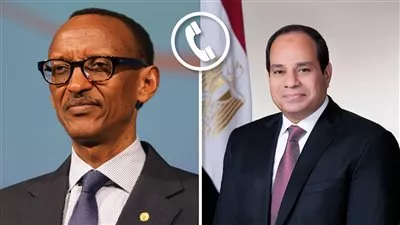 الرئيس السيسي يهنئ بول كاجامي بالفوز برئاسة رواندا