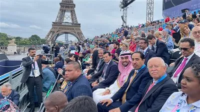 وزير الشباب والرياضة يشهد حفل افتتاح أولمبياد باريس