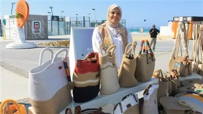 جهاز تنمية المشروعات يشارك في مهرجان العالم علمين بنسخة مصغرة لمعرض تراثنا 