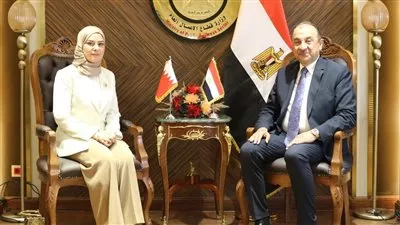 ‎وزير قطاع الأعمال يبحث مع سفيرة البحرين مجالات التعاون وفرص الاستثمار