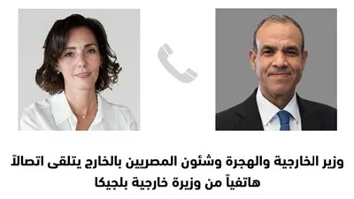 وزير الخارجية يبحث مع نظيرته البلجيكية استرداد القطع الأثرية المُهربة من مصر