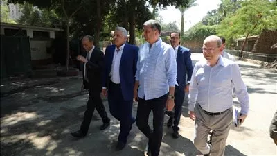 وزير الزراعة يتفقد أعمال التطوير في حديقة الحيوان بالجيزة